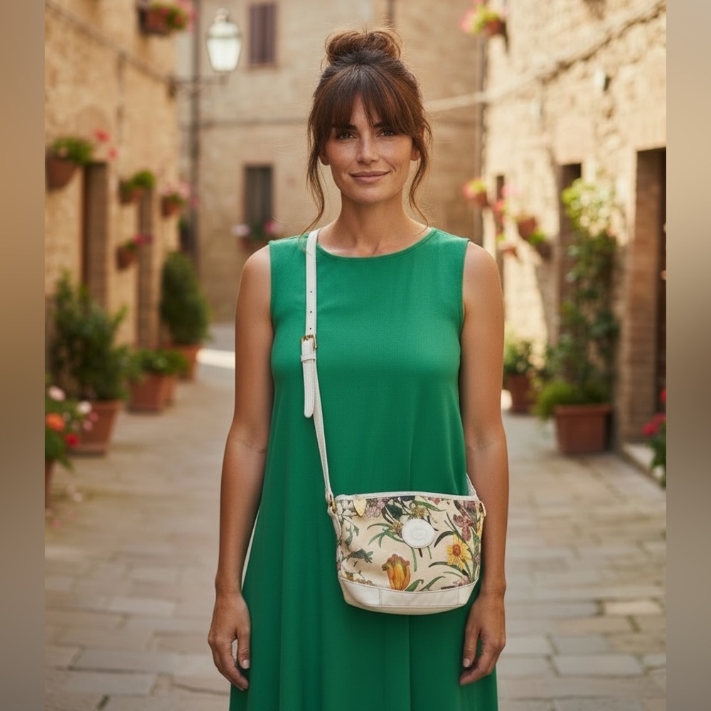 1970’s/1980’s Gucci Flora Crossbody Purse - Picture 3 of 15